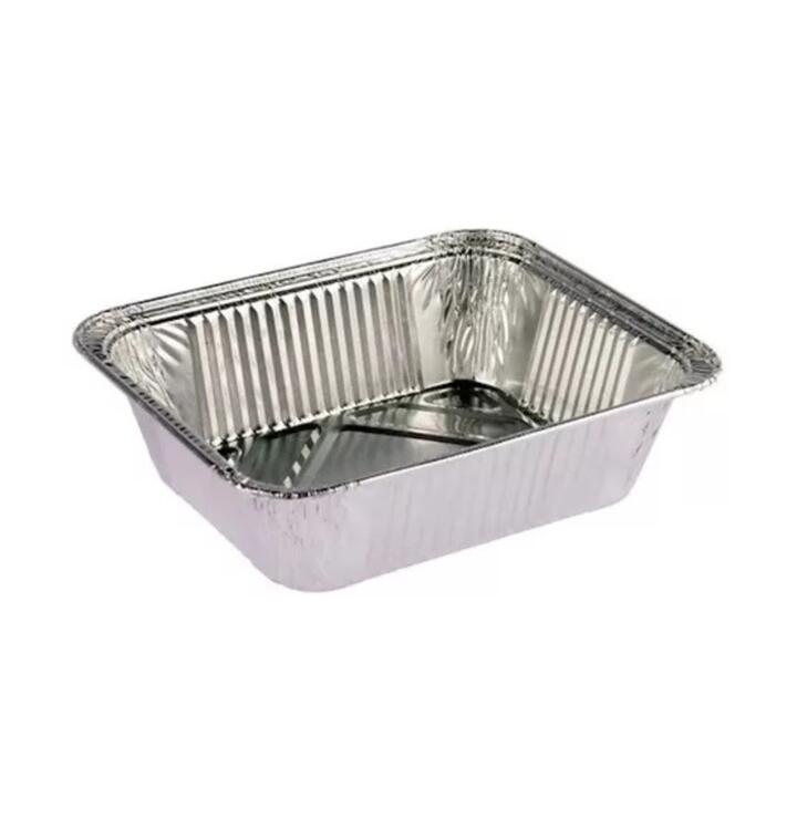BANDEJA DE ALUMINIO F 275 - 15 CM X 10 CM X 100 U