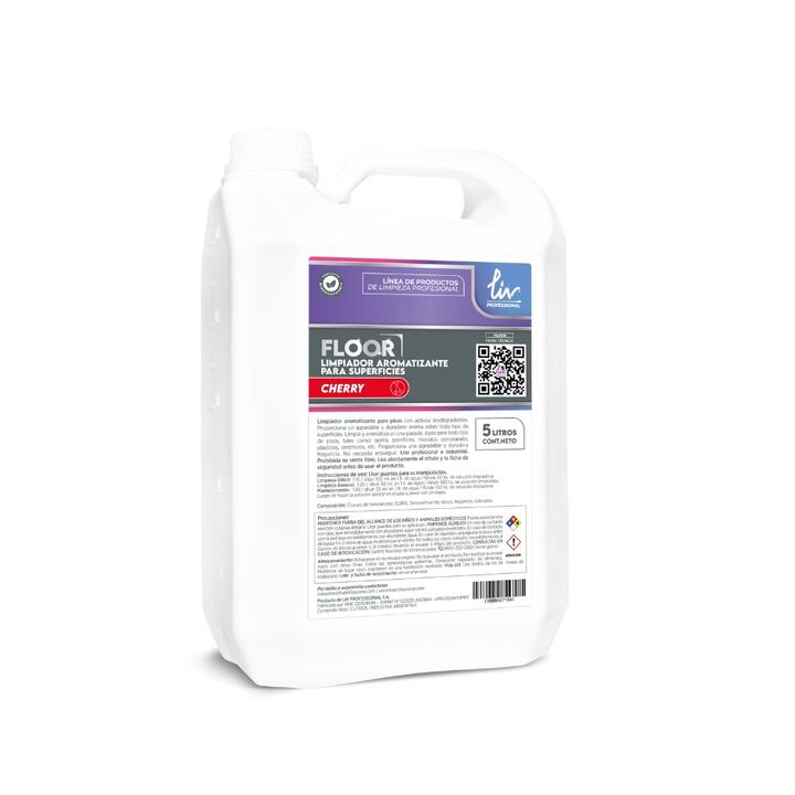 FLOOR DESODORANTE DE PISOS CHERRY - 5 L