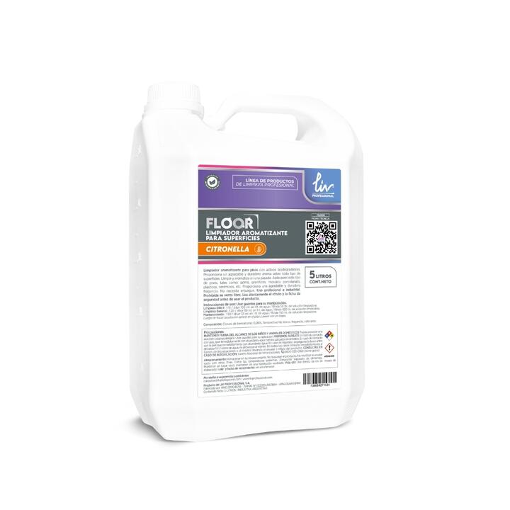 FLOOR DESODORANTE DE PISOS CITRONELLA - 5 L