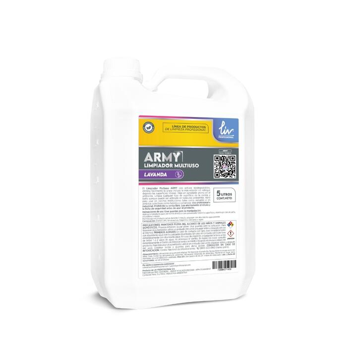 ARMY LIMPIADOR MULTIUSO LAVANDA - 5 L