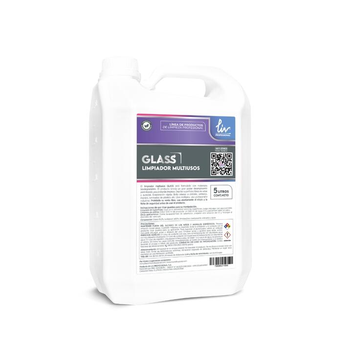 GLASS LIMPIADOR MULTIUSOS  - 5 L