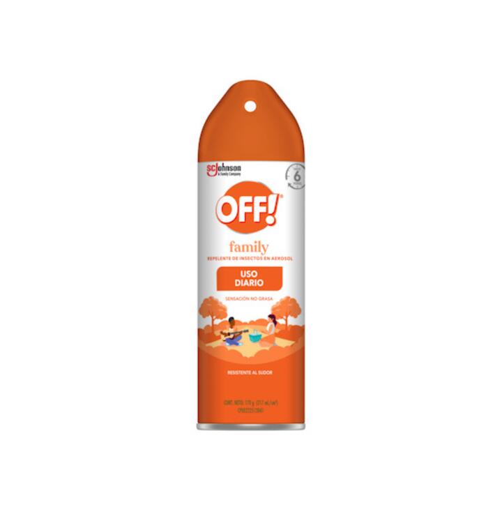 REPELENTE MOSQUITOS OFF - 170 CC -