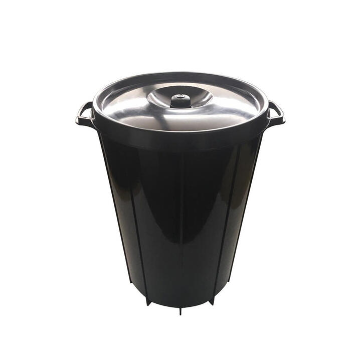 CESTO DE RESIDUOS REDONDO CON TAPA - 34 LTS